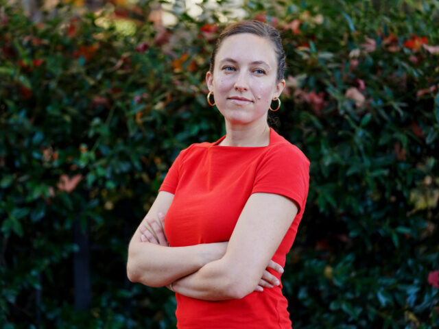 WASHINGTON, DC - NOVEMBER 7: Camila Thorndike, the director of policy programs at the nonp