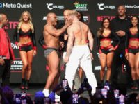 WATCH: Mike Tyson Slaps Jake Paul During Weigh-in Ahead of Matchup