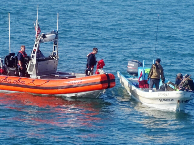 Coast Guard Stops Mexican Lanchas Fishing Boat near Corpus Christi (File: U.S. Coast Guard