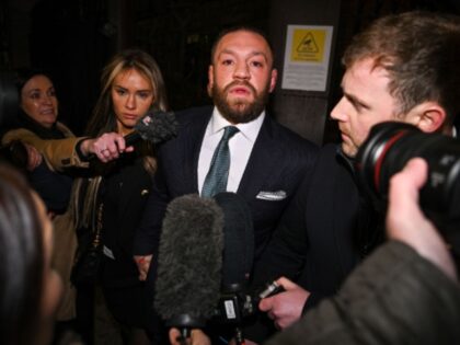 Dublin , Ireland - 22 November 2024; Mr Conor McGregor leaves court, after the court annou