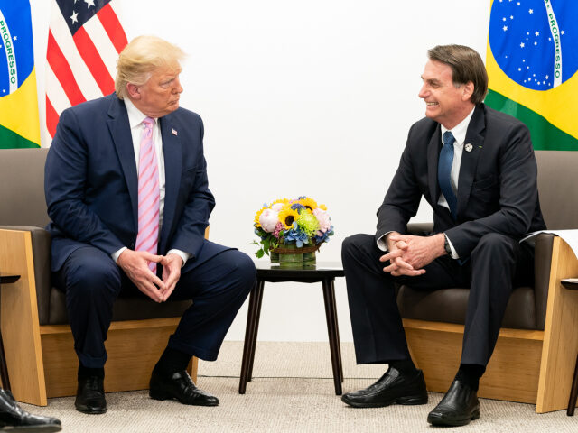 President Donald J. Trump participates in a bilateral meeting with the President of the Fe