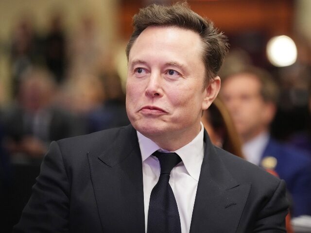 Elon Musk frowning