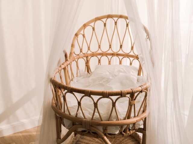 Empty bassinet