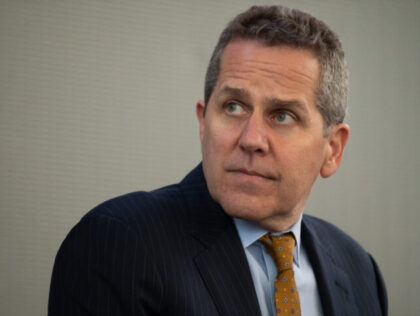 Michael Barr, vice chair for supervision at the US Federal Reserve, during a fireside chat