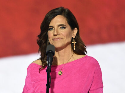 US Representative Nancy Mace, Republican of South Carolina, speaks during the third day of