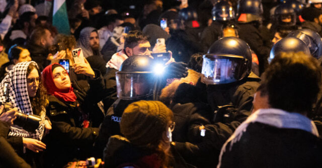 Protestor Tried to Take Police Sidearm at Violent Pro-Palestine Demonstration in Berlin