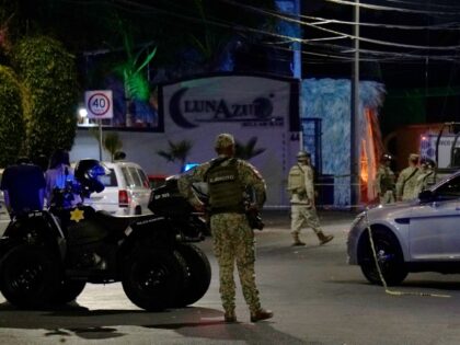 Bar Shooting in Mexico. (Photo by MARIO ARMAS / AFP)