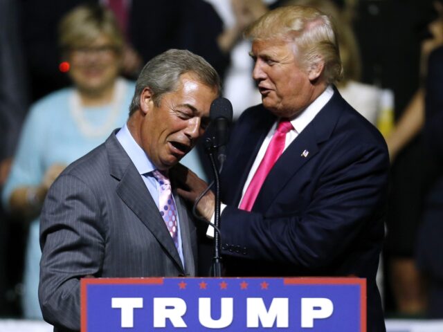 JACKSON, MS - AUGUST 24: Republican Presidential nominee Donald Trump, right, greets Unite