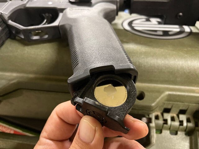 BTE Gun Hound Grip Module: Makes Finding Lost or Stolen AR-15s a Snap