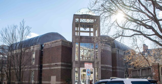 WATCH: Antisemitic Protest Targets Harvard Hillel, Jewish Student Center