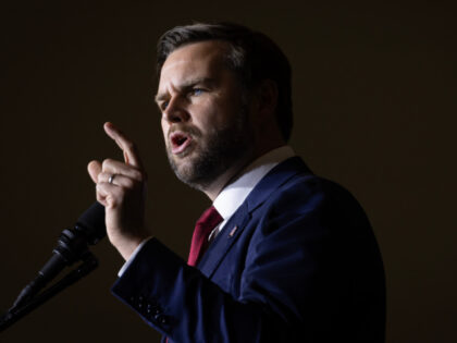 RACINE, WISCONSIN - OCTOBER 28: Republican vice presidential nominee, U.S. Sen. JD Vance (