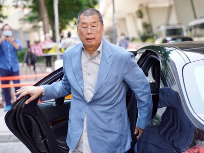 HONG KONG, May 5, 2020 -- Jimmy Lai Chee-ying arrives at the West Kowloon Magistrates' Cou