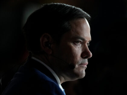 Sen. Marco Rubio is seen during the Republican National Convention Wednesday, July 17, 202