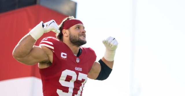 49ers Nick Bosa Confirms Celebration Dance Was a Trump Tribute: 'All the Guys Wanted Me to Do It'