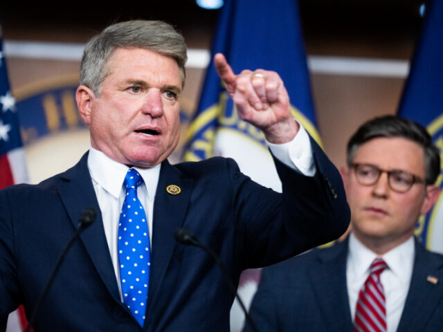 UNITED STATES - SEPTEMBER 10: Rep. Michael McCaul, R-Texas, left, and Speaker of the House