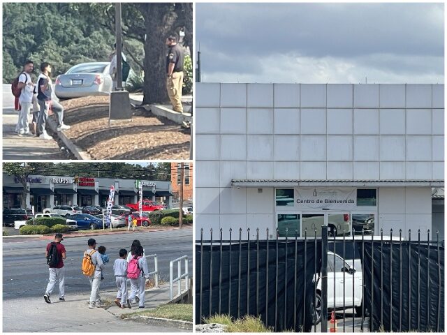 Migrant Shelter in San Antonio (Randy Clark/Breitbart Texas)