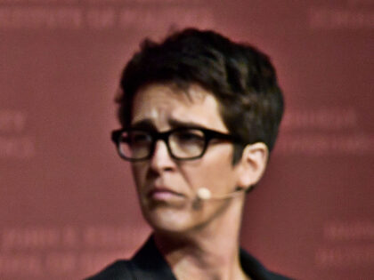 Ash Carter and Rachel Maddow, speak at the Harvard University John F. Kennedy Jr. Forum in