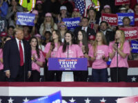 WATCH: Trump Brings Womenâ€™s Swim Team That Stood up to Trans Athlete on Rally Stage