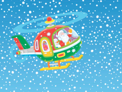 WATCH: Secret Santa’s Elves Use Helicopter to Deliver Big Surprise to Mom in Need