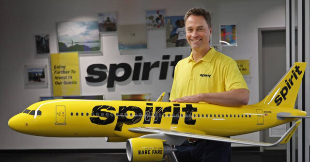 Report: Spirit Airlines CEO Given $3.8 Million Retention Bonus Before Bankruptcy Filing