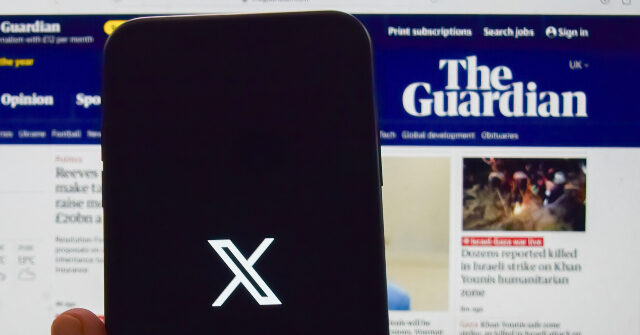 Nolte: The *Real* Reason the Far-Left Guardian Quit Xwitter