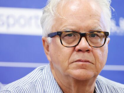 CATANZARO, ITALY - JULY 31: Tim Robbins attends the 21st Magna Graecia Film Festival press