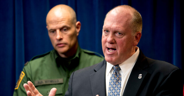 Trump Border Czar Warns Liberal Boston Mayor, Others: 'It's a Felony to Harbor Illegal Aliens'