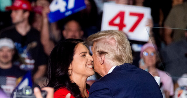 Tulsi Gabbard Thanks President-Elect Donald Trump for Allowing Her to 'Play a Small Part' in His Campaign