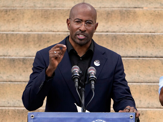 Van Jones speaks at the 60th Anniversary of the March on Washington at the Lincoln Memoria