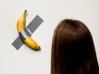 WATCH: Banana Duct-Taped to Wall Art Piece Fetches $6.24 Million at Auction