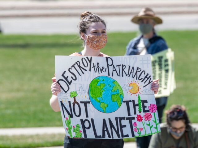 St. Paul, Minnesota. Minnesota State Capitol. Earth day protest. Protesters demand climate