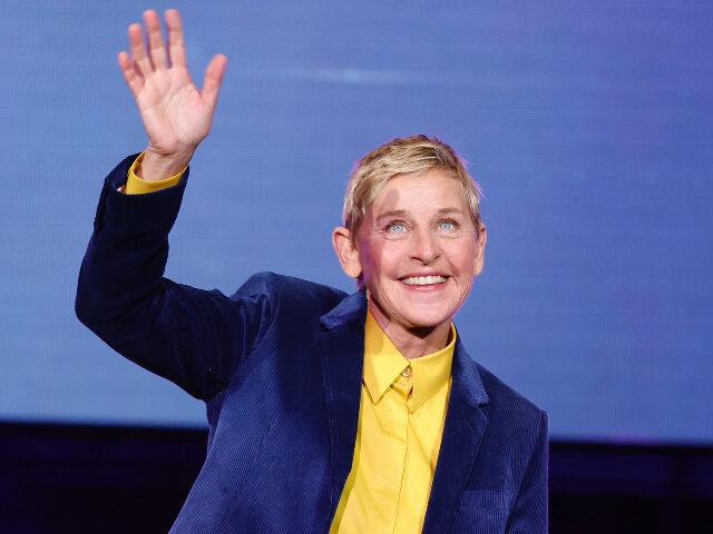 WASHINGTON, DC - NOVEMBER 15: Ellen DeGeneres walks onstage during the Michelle Obama: The