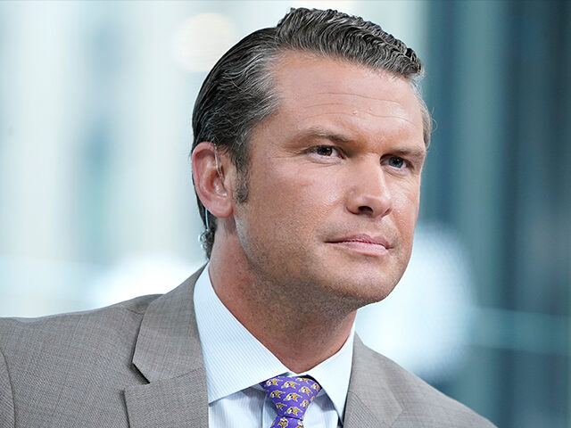 NEW YORK, NEW YORK - AUGUST 09: Fox anchor Pete Hegseth interviews entrepreneur and ventur