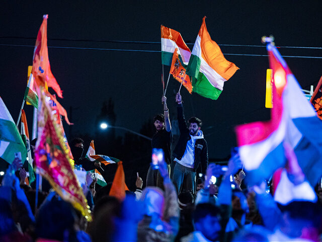 Toronto, ON - November 4: Thousands gather at the Hindu Sabha Mandir temple in Brampton to