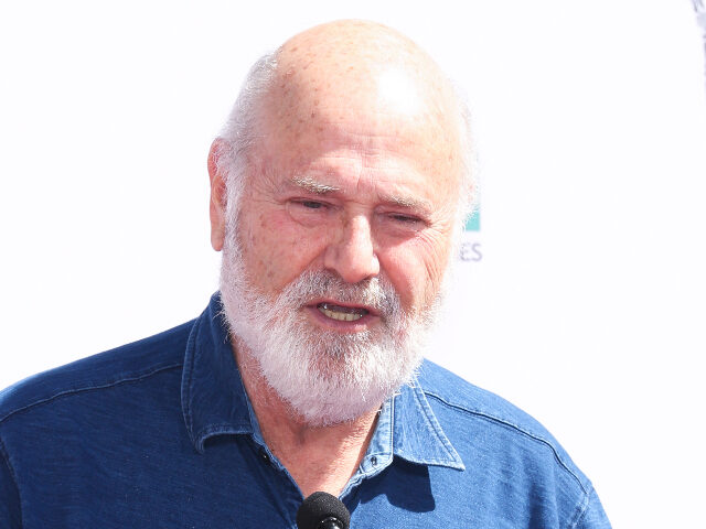 HOLLYWOOD, CALIFORNIA - APRIL 12: Comedian Rob Reiner speaks at a ceremony honoring Billy