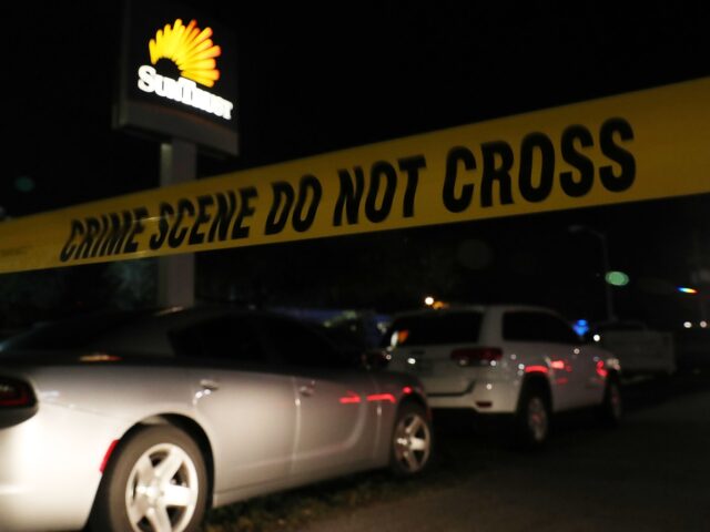 SEBRING, FLORIDA - JANUARY 23: Police tape marks the scene where five people were killed a