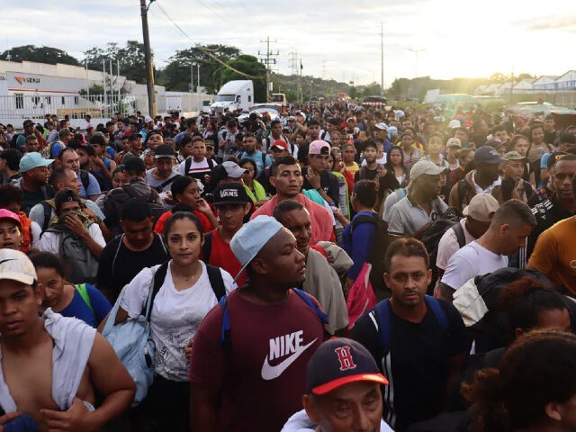 WATCH: Another Migrant Caravan Departs Southern Mexico Ahead of Trump Inauguration