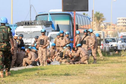 An AFP correspondent saw UNIFIL peacekeepers gathered on the sidewalk near the checkpoint,