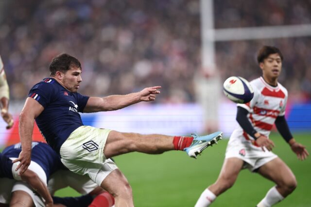 Antoine Dupont made his 53rd Test appearance during the Japan win