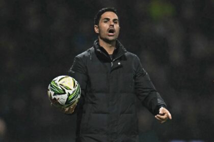 Arsenal manager Mikel Arteta