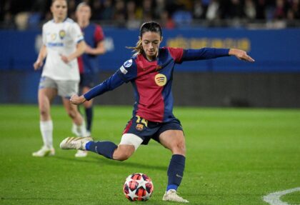 Ballon d'Or winner Aitana Bonmati was on the scoresheet as Barcelona ran riot against St P