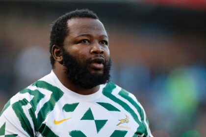 Taking a break: South Africa prop Ox Nche has been left out of the team to play Wales in C