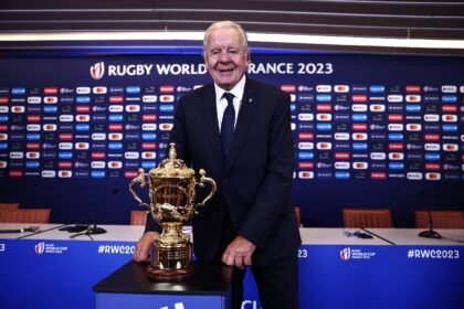 Brett Robinson will present the next Webb-Ellis trophy to the 2027 World Cup winners as he