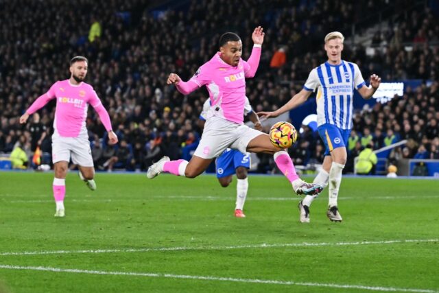 Cameron Archer's (centre) winner was ruled out by a controversial VAR call