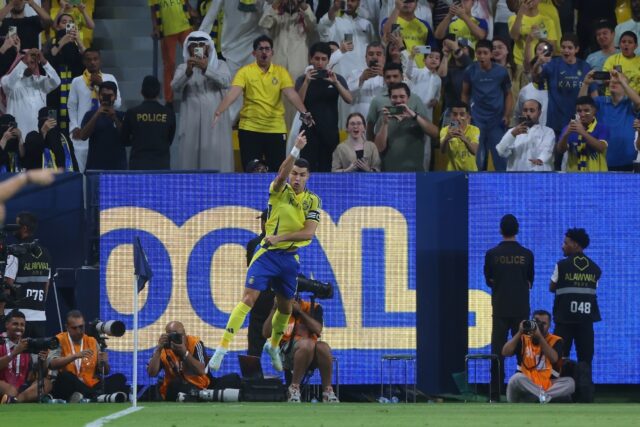 Cristiano Ronaldo was on target as Al Nassr thrashed reigning Asian champions Al Ain