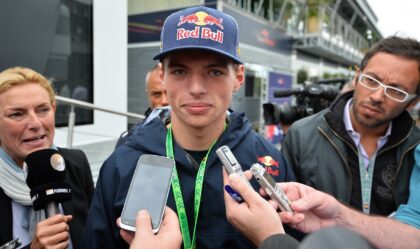 All eyes were on a teenage Max Verstappen in 2014, already being touted as a future F1 cha