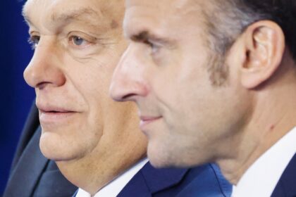 Hungary's Prime Minister Viktor Orban and France's President Emmanuel Macron were among th