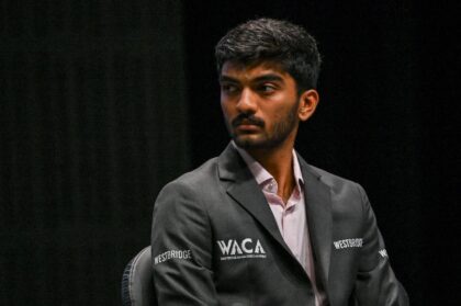 India’s chess grandmaster Gukesh Dommaraju