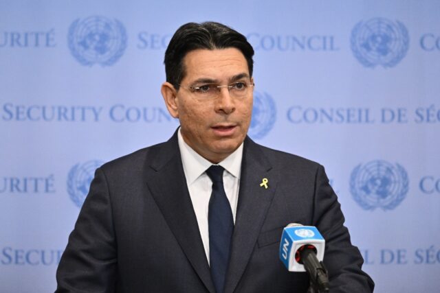 Israeli Ambassador to the UN Danny Danon referred to the Arab countries that signed the le