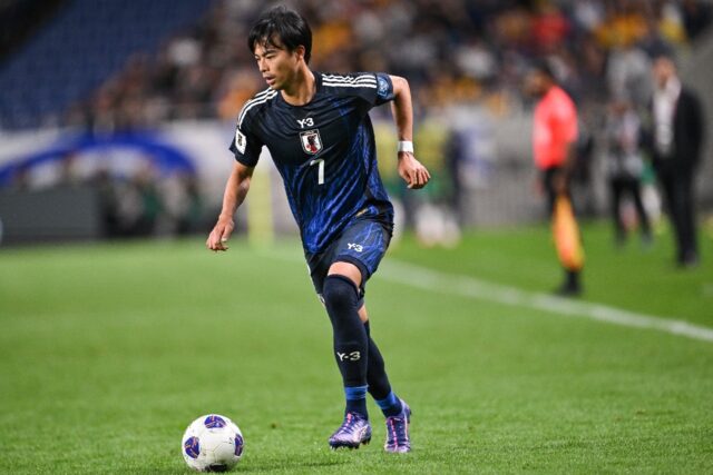 Kaoru Mitoma will be in action for Japan in World Cup qualifying